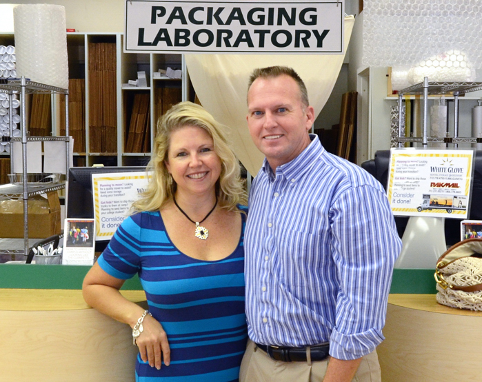 Debbie and Phil DeLange opened their first PakMail store in 1990, and now operate four locations in Vero Beach.
