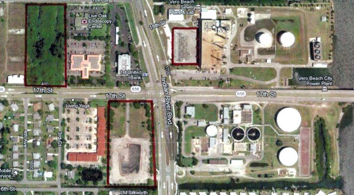 The current substation that is part of the power plant complex now sis on approximately 1 acre.  That substation will have to be replaced with a new substation for which FPL has said it will need 3.5 to 4 acres.  The sales agreement calls for the city to deed to FPL the former postal annex site on the southwest corner of 17th Street and Indian River Blvd.  Other potential sites of less value are available, include two located between 17th and 18th Streets.