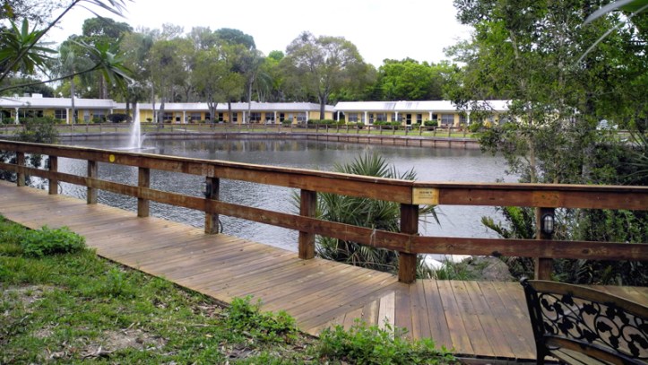 St. Francis Manor, founded in 1974 backs up to the jail site.  The new land lease will allow for expansion.