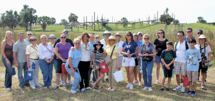 More than 250 people attended Save the Chimps’ inaugural Member Day held in January 2012. Members will once again have an opportunity  to tour the sanctuary on January 26.