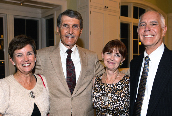 Becky and Bob Allen with Linda and Sam Block