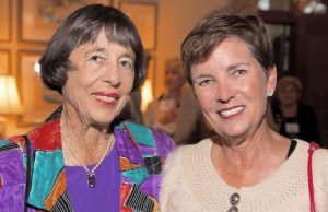 Marily Link with Becky Allen, the immediate past chair of theIndian River Community Foundation