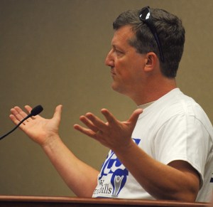 Utility activist an Taxpayers Association President Glenn Heran