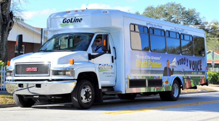 The Indian River County Commission voted 5-0 yesterday to delay until September taking action on extending its agreement with the Senior Resource Association to operate the GoLine bus system.