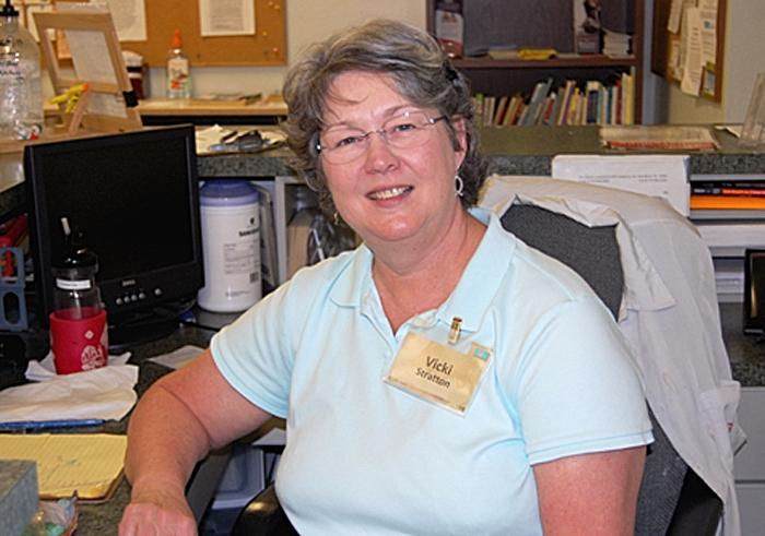 “There’s something about giving back to people when you’re hurting. It helps you heal,” said Vicki Stratton. Vicki looks forward to volunteering at The Source and they are so blessed for her passion and commitment to make a difference.