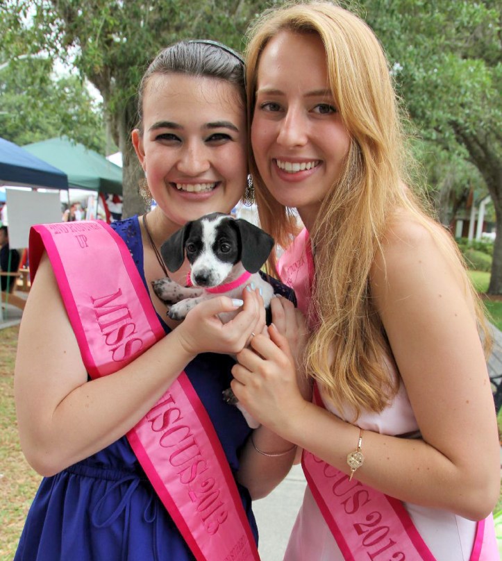 1st & 2nd Runner Up Miss Hibiscus Hallie Zimmerman and Alexis Horner  Photo By Christina Tascon