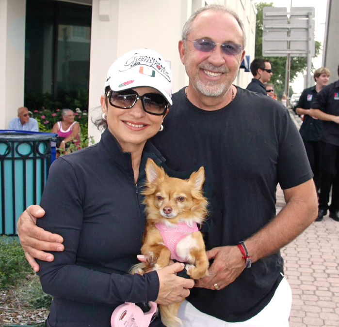 Gloria and Emilio Estefan Photo By Christina Tascon