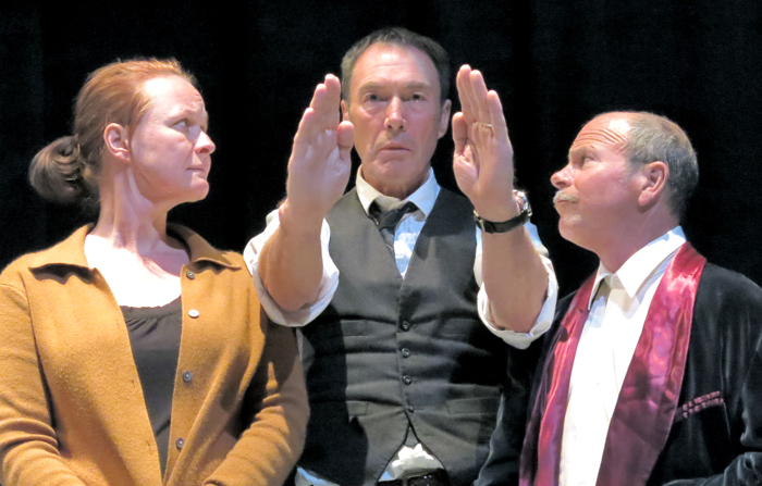 Faith Healer is being performed at Riverside Theatre through April 14.