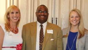 Katy Salyer with Congressman Bill Posey's staff members David Jackson and Amber Steigerwald