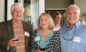 City Manager Jim O'Connor, Carolyn Norton and Terry Torres