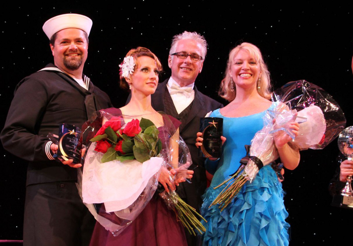 John Talmadge and Amy Trammel tied with Tom Isola and Trish Hickey-Reid for Best Dancer