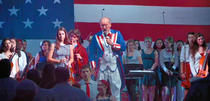 Dr. Ray Adams, director of the Indian River Charter High School's Schumann School of the Visual and Performing Arts