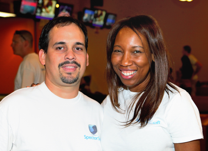 SpectorSoft Team Members Nelson Pagan, Lewana Dupree