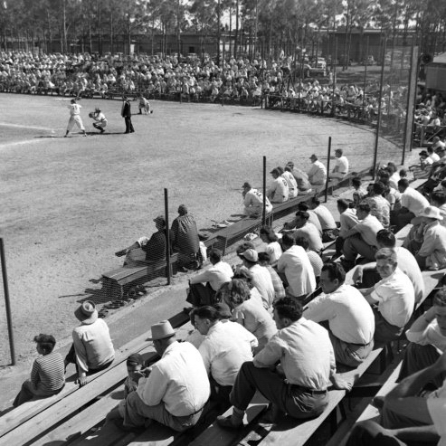 Springtraining at Dodgertown in the mid 1950s. 