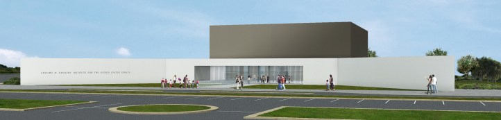 Lee Fentress is serving as chairman of the Edward M. Kennedy Institute, which is now under construction in Boston.