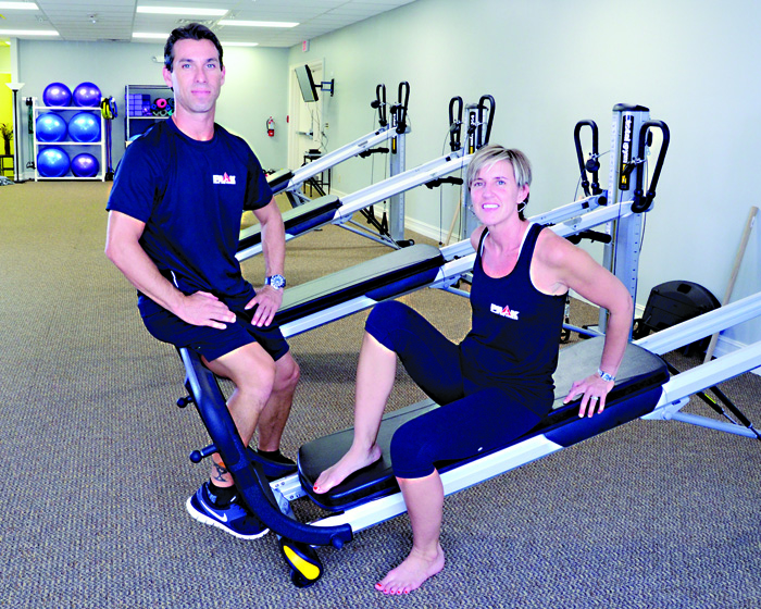 Acupuncturist and certified personal trainer, Jon D'Alessio and Cheri Schumann, Pilates and Gravity instructor, will be offering personalized training at Peak Health and Fitness, Vero Beach's new boutique health club.