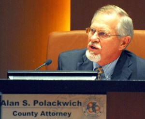 Retiring Indian River County Attorney Alan Polackwich