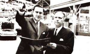 Bibow, left, headed Ford Motor Company’s European operations.