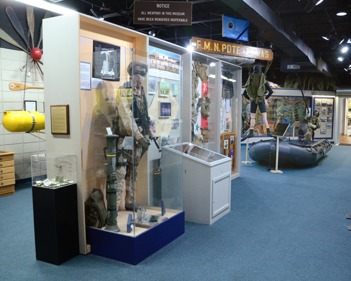 Known as "the birthplace of the Navy frogman," the UDT-SEAL museum is located on A1A just 10 miles south of Vero Beach.