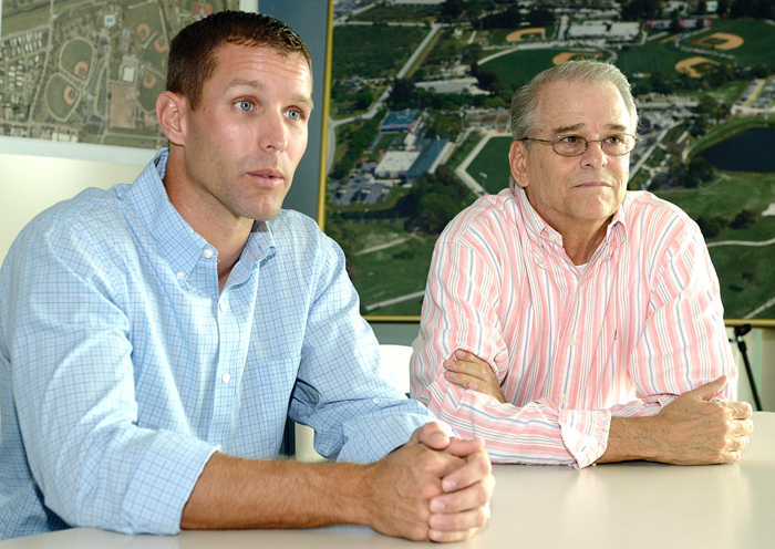 Historic Dodgertosn vide presidents Brady Ballard, and Craig Callan