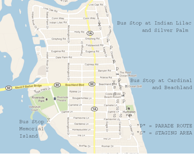 Christmas Parade Route