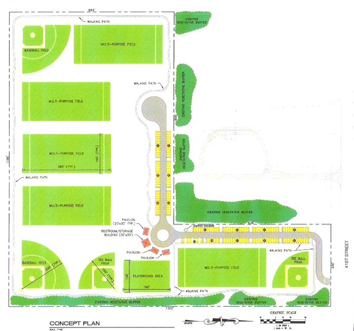 Sports Complex Concept Plan
