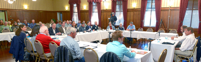 Approximately 50 people, including invited stakeholders, representatives of the city and county and members of the public, attended the first open workshop held yesterday by  STIRLEN, a non-profit group working to develop solutions to reverse the rapidly declining health of the Indian River Lagoon.