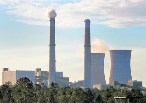 The Orlando Utilities Commission's Stanton I & II power plants east of Orlando.