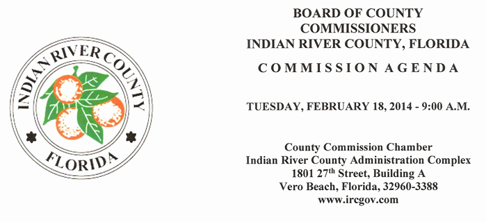 The Indian River County Commission uses the same seal on its official documents.