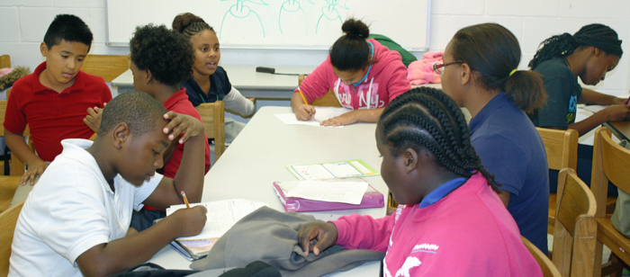 Facilities and Public Relations Director, Freddie Woolfork, describes the GYAC strategy of following academic programs with recreation as the "broccoli and candy" approach.