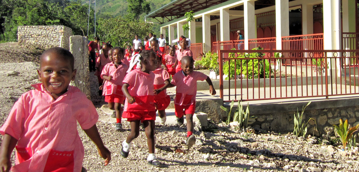 With a mission to help Haiti change its future through education, Haiti Partners has established seven elementary schools serving 1,100 children. Ninety percent of Haitian schools are run by non-profits, such as Haiti Partners.