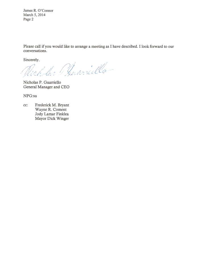 Guarriello to O'Connor 3-5-14.2