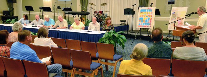 Yesterday's Planning & Zoning Board workshop, hosted by the Community Church, was held to receive input on a proposed amendment to the Comprehensive Land Use Plan intended to help preserve the residential integrity of Vero Beach's oldest neighborhood.