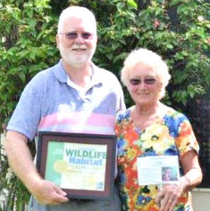Landscaping Committee Co-Chairs Russ and Marilee Bell