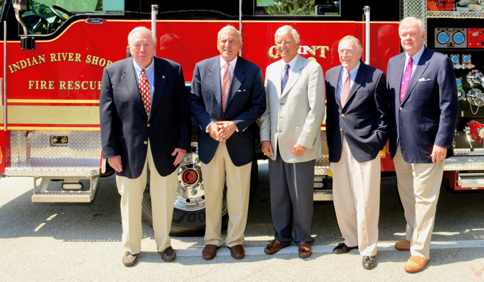 Indian River Shores Town Council: Tom Cadden, Tom Slater, Gerry Weick, Dick Haverland, Brian Barefoot seem eager to spark a legal battle with the City of Vero Beach.
