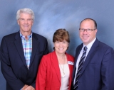 IRCF Board member Bob Burr with ORCA founder Edie Widder and IRCF Chief Executive Officer Jeff Pickering