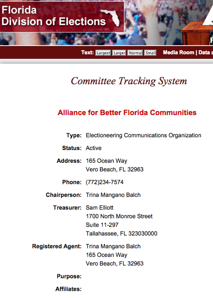 Alliance for Better Florida Communities 1