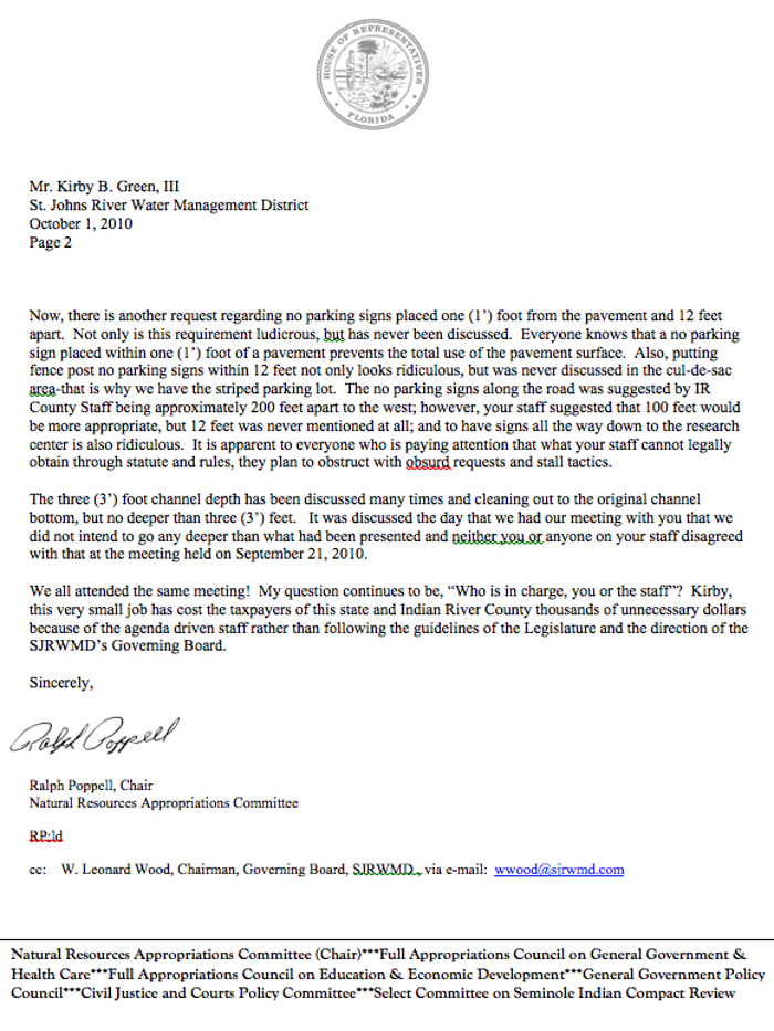 Poppell Letter to Kirby - Page 2