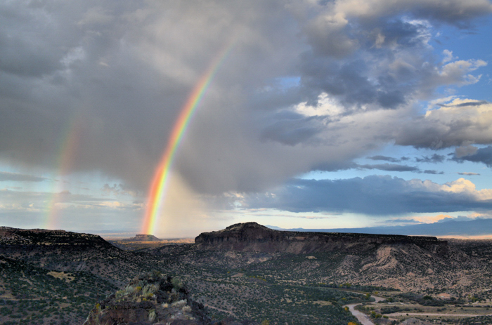 White Rock, New Mexico overlooking the Rio Grande River