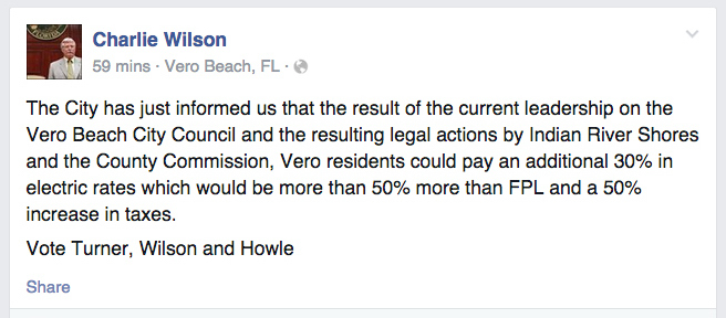 Wilson twisting the truth