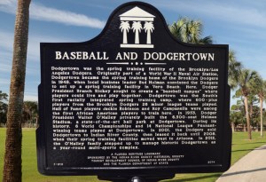 Historic Dodgertown Historic Marker