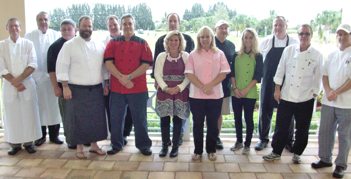Chefs participating in Homeless Family Center 7th Annual Vero’s Top Chef Challenge PHOTO  BY HFC 