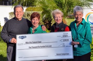 Ford Fegert (Chairman, VNA of the Treasure Coast), Carol Kanarek (Chairman, VNA & Hospice Foundation), Ann Marie McCrystal (Director and Founder), Mary Linn Hamilton (President & CEO, VNA of the Treasure Coast)