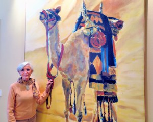 Former art teacher, Sara Shankland, and her husband, Bill, were drawn in retirement to Vero Beach because of the Vero Beach Museum of Art.