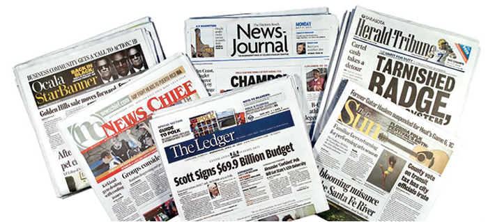 FLIPPING FLORIDA NEWSPAPERS