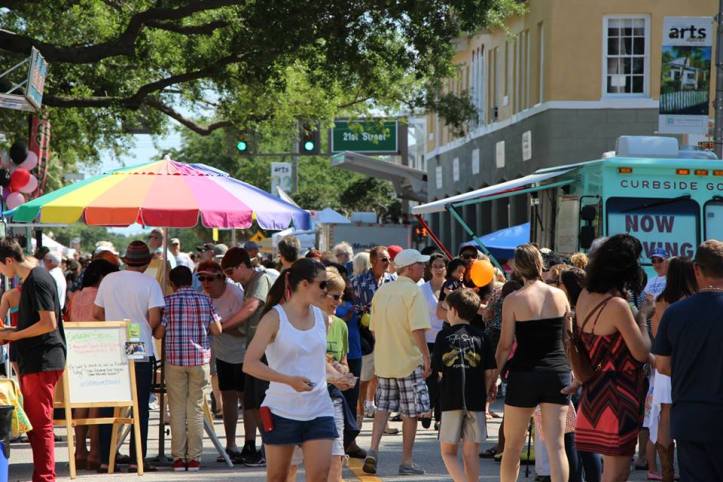 Thousands enjoy the Hibiscus Festival every year in Downtown Vero
