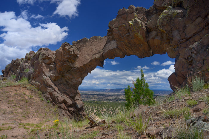 Window Rock - south of Abiquiu, NM