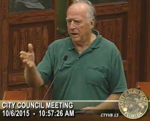 Tough guy, Joseph Guffanti, told Vice Mayor Jay Kramer it was too bad they could not 