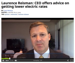 FPL ECO Eric Silary in the Press Journal's Stuart headquarters last week.