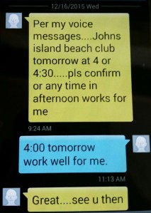 Kramer-Barefoot meeting